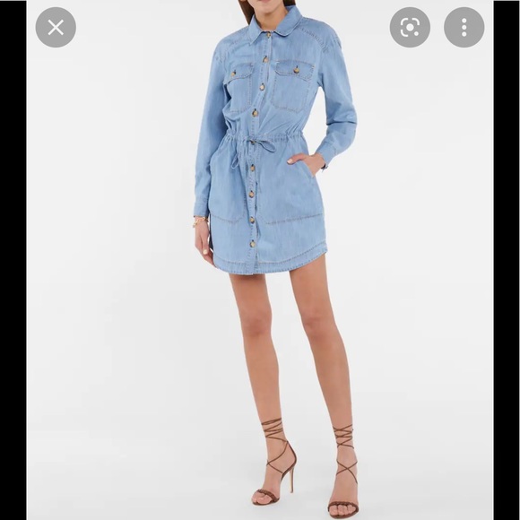 Veronica Beard Dresses & Skirts - Veronica Beard 🔥 Alyse Denim Chambray Dress
